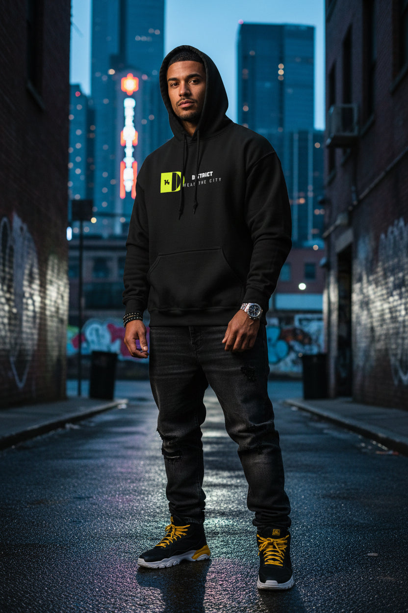 Dis.trict 14 Skull Flag Hoodie