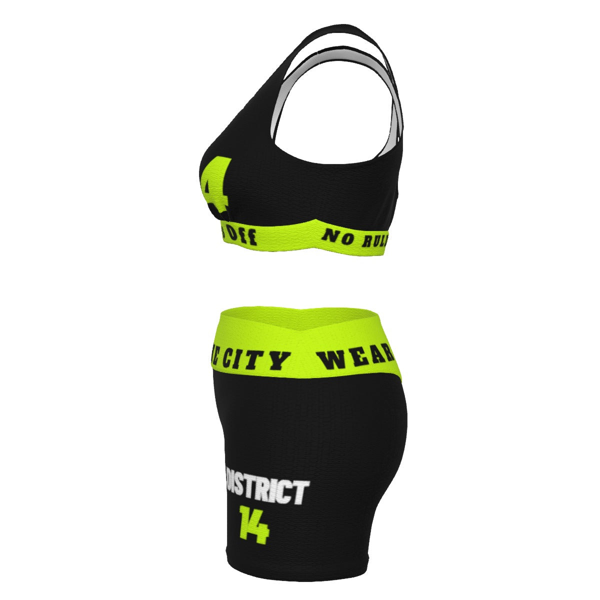 Dis.trict 14 | Women's Sports Bra & Shorts Set