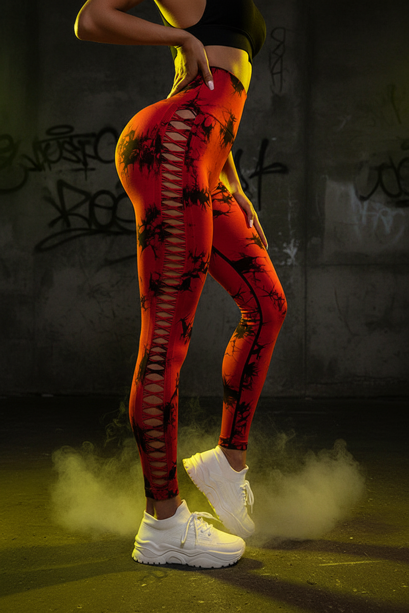 Bright Red Camo - Gritty