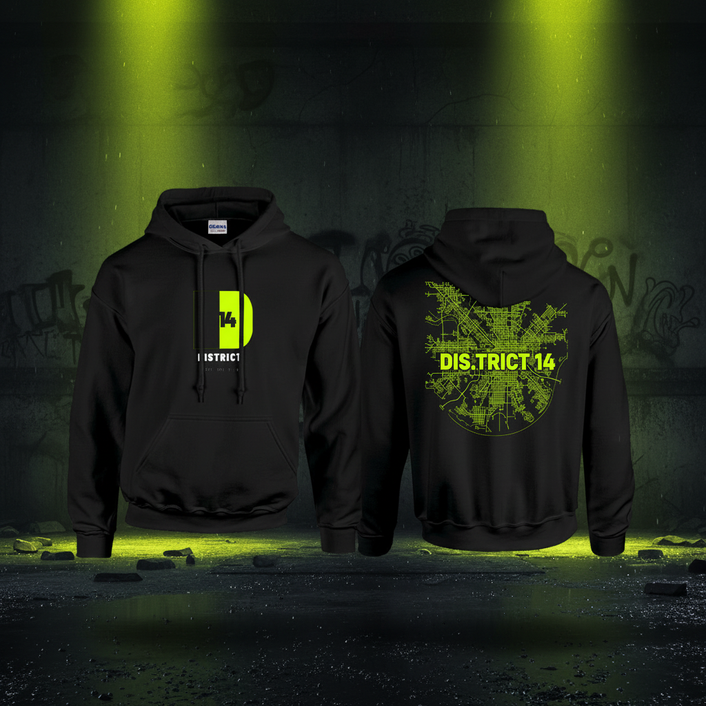 Hoodie Front & Back — Gritty BG
