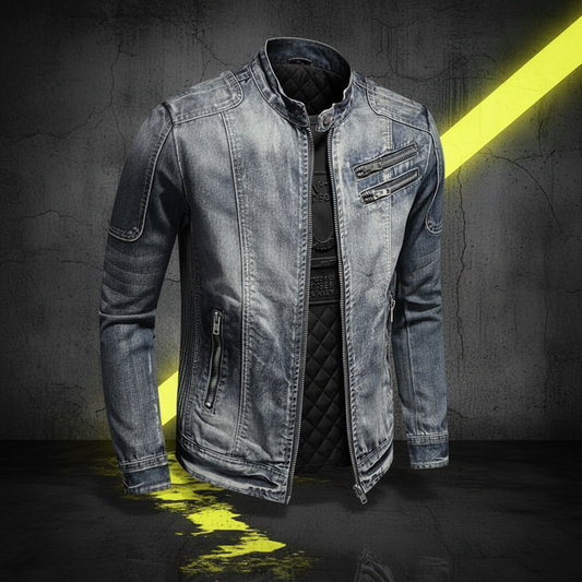 Denim Jacket — Front Open